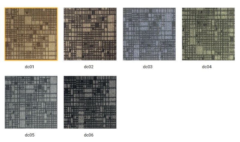 Thảm vuông 50x50 dc