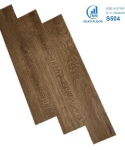 Sàn nhựa giả gỗ vinyl 4mm Silky Floor S504