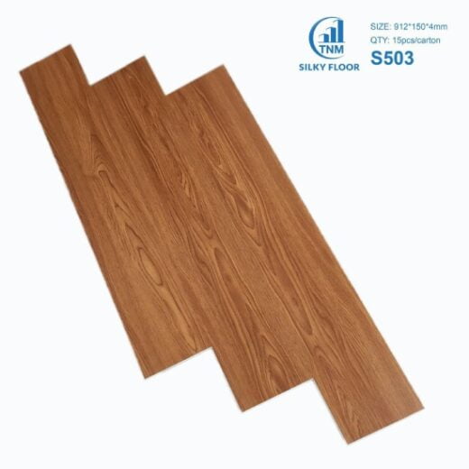 Sàn nhựa giả gỗ vinyl 4mm Silky Floor S503 (1)