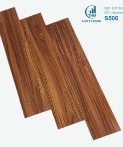 Sàn nhựa giả gỗ vinyl 4mm Silky Floor S506