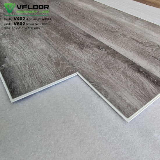 Ván sàn nhựa vinyl sàn vinyl hèm khóa Vfloor Luxury - Shopthamsan