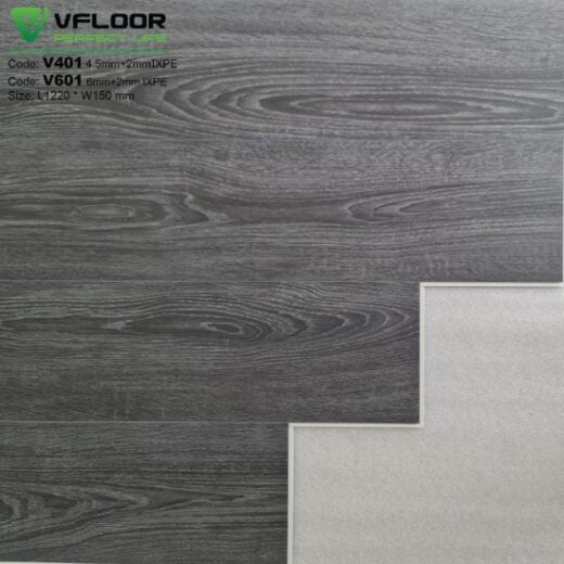 Ván sàn nhựa vinyl sàn vinyl hèm khóa Vfloor Luxury v401