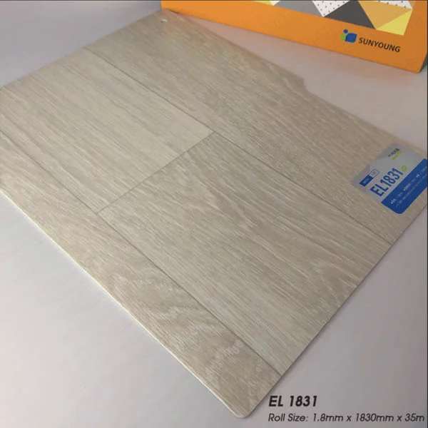 Tấm vinyl giả gỗ Sunyoung (Hàn Quốc) dùng cho khu vui chơi 06