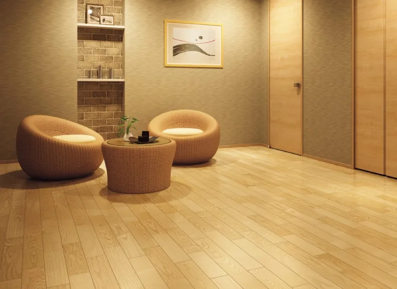 Hình ảnh sàn gỗ trong không gian thư giãn của ngôi nhà